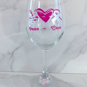 Wine stemware glass